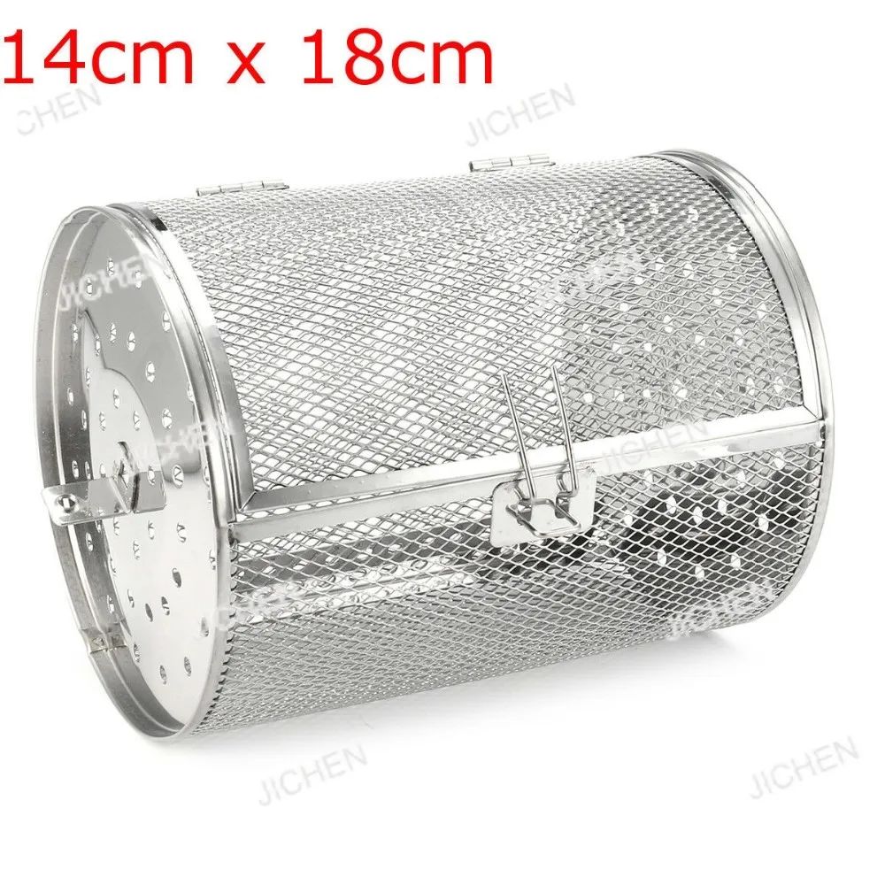 

Новая вращающаяся корзина-гриль из нержавеющей стали для духовки | Кухонные принадлежности | Корзина-гриль для магазина