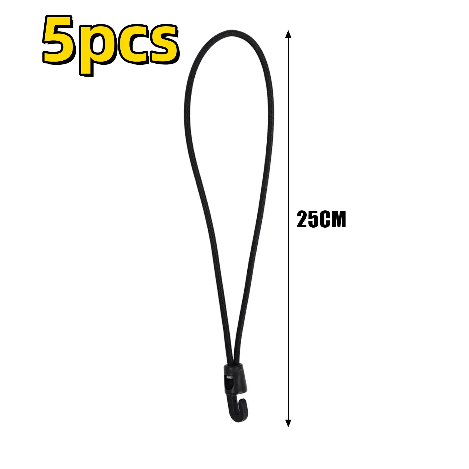 5/10/50 Stuks Bungee Koord Hoge Elasticiteit Expander Met Haken Rubber Spanner Voor Camping Dekzeil Bagageband Elastisch Touw