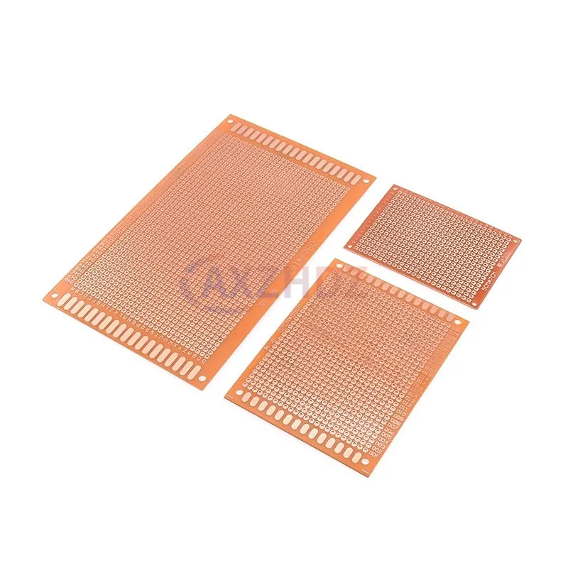 5 SZT. Jednostronna Płytka Prototypowa PCB Uniwersalna Płytka Bakelitowa Miedziana do Eksperymentów Obwodów DIY 2.54mm 5*7cm 7*9cm 9*15cm 12*18cm