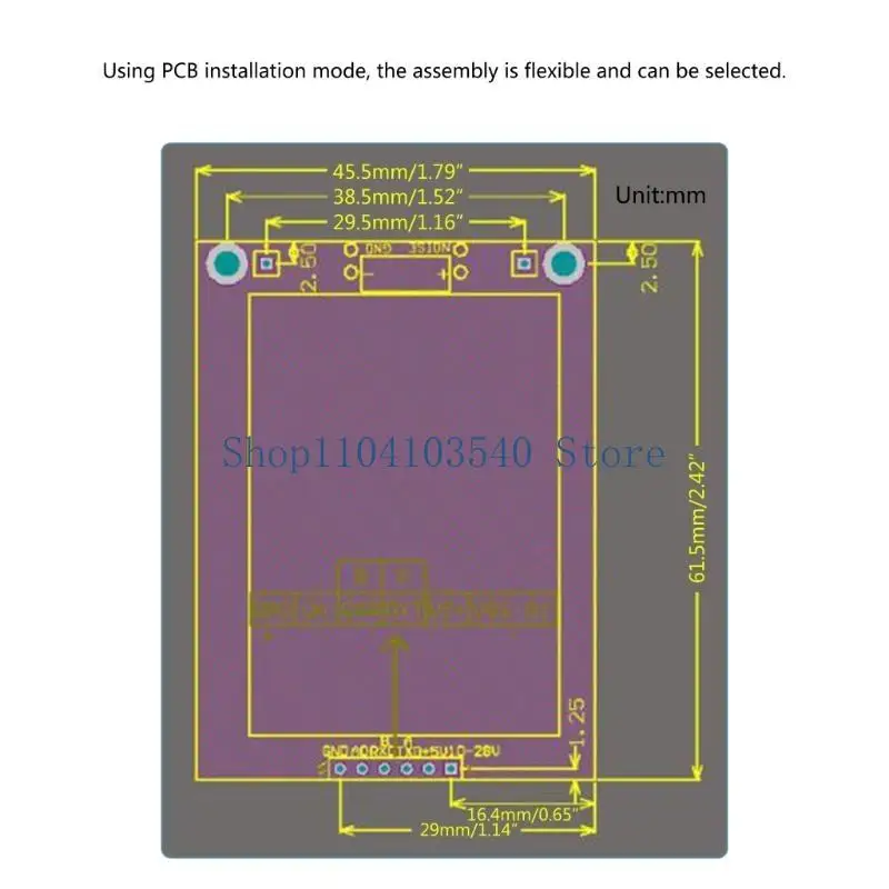 02DC Industrial Grade Noise Decibel Detection Module Sound Sensor Sound Level Meter Sound Measurement TTL5V/RS485 5V Durable - Image 6