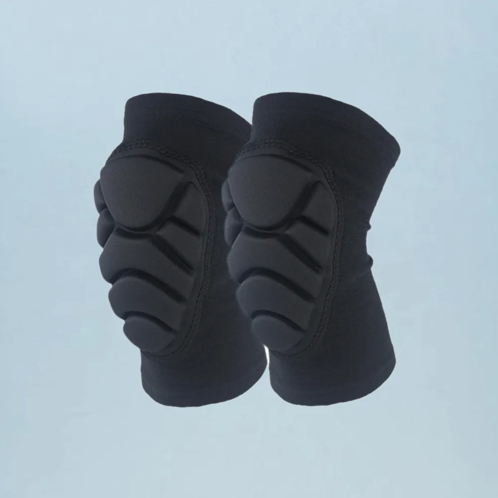 1Pair Knee Brace Support for Recovery Anti-Collision Thickened Sponge Non-Slip Leg Protector for Basketball Football Hiking