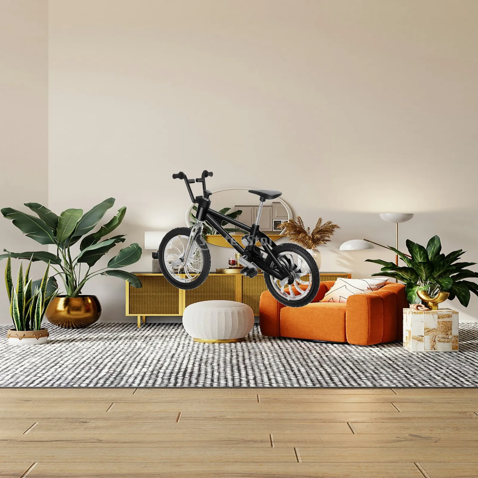 Finger Bike Playset Alloy Miniature Motorcycle Model for Educational Toys and Children’s Party Gifts