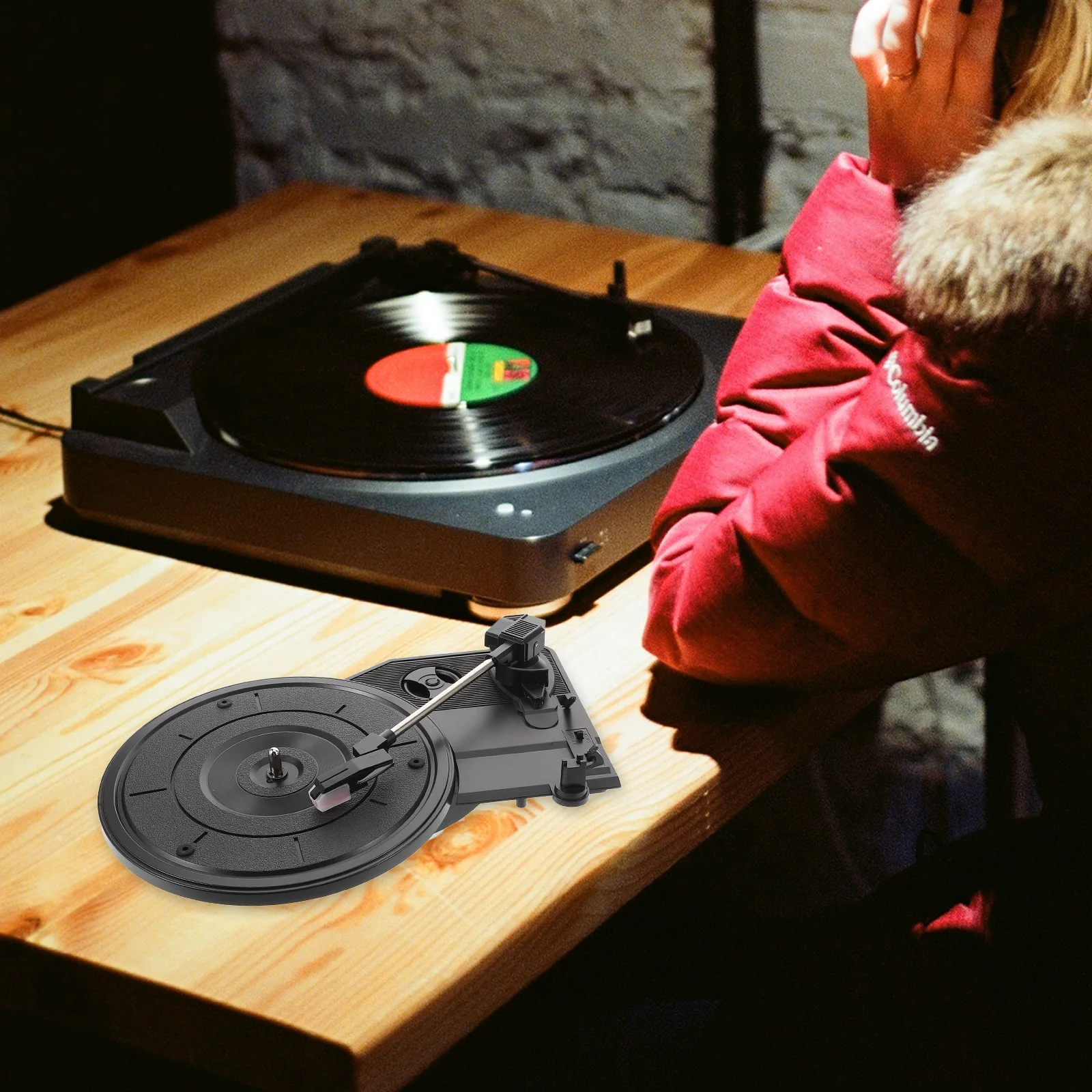 

Gramophone Movement Vinyl Record Player 200a Meter Main Klein Speaker Mm) Stylus Blue Tooth Gelong Thubten