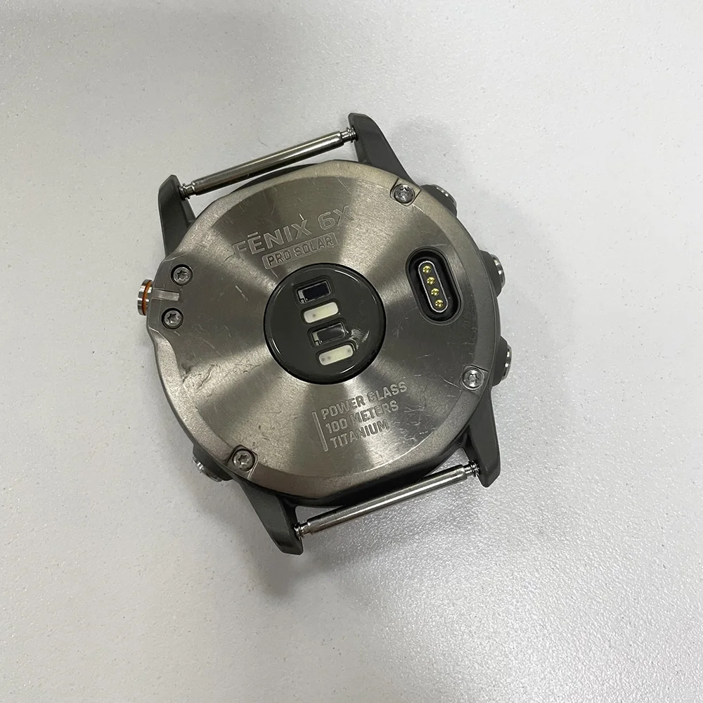 

Back Cover Case For GARMIN Fenix 6X Pro Solar Rear Cover Case With Buttons With/Without Battery 361-00126-00 Smart Parts