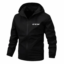 CCM 2024 Brand Men's Jackets Windproof Mens Jacket Overcoat Youth Trim Casual Men Jackets Outwear Man Clothing Coat for Male