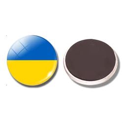 Ukraine Flag 30MM Fridge Magnet Kyiv Kharkov Vinnitsa Odessa Glass Cabochon Magnetic Refrigerator Sticker Note Holder Home Decor