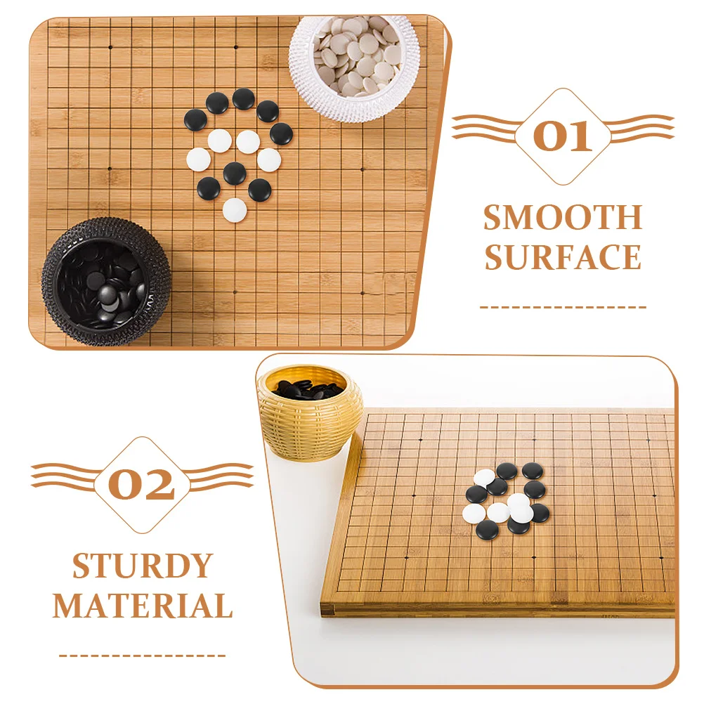 

200Pcs Craft Chess Pieces Fine Workmanship Resin Material Compact Portable Lightweight Go Chess Beads for Strategy Game Lovers