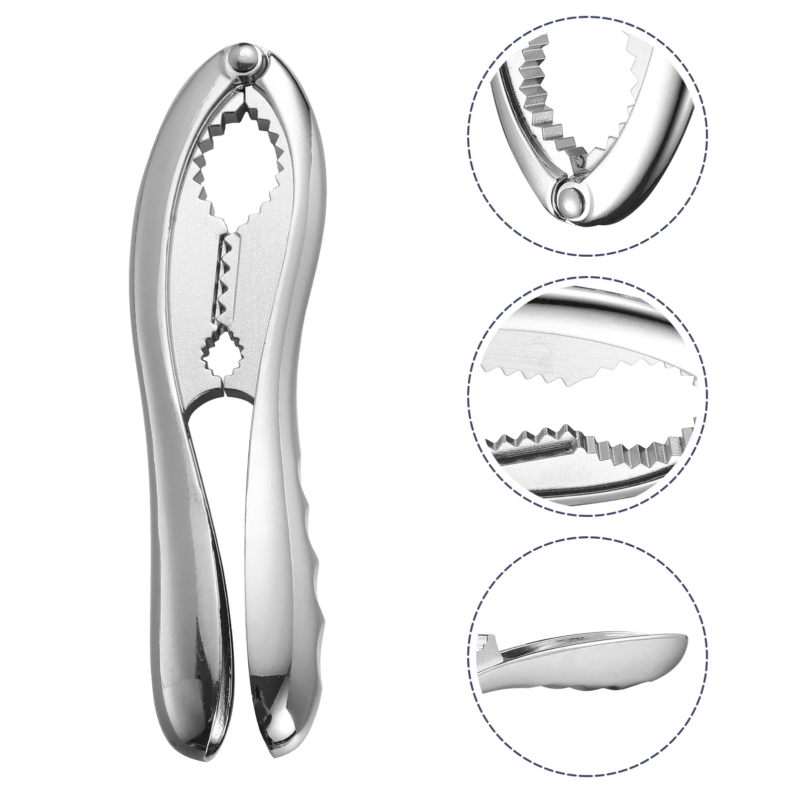 

1pc Walnut Opener Zinc Alloy Nutcracker For Walnuts Pecans Almonds Hazelnuts Brazil Nuts Kitchen Gadget Tool Nut Plier Sheller