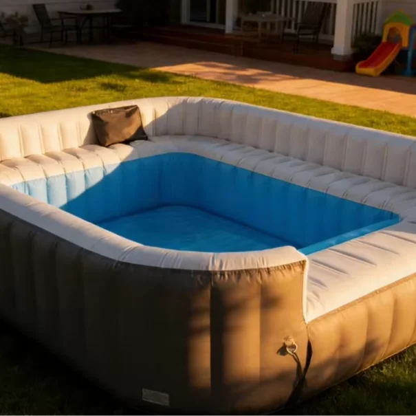 

Inflatable Sofa Pools Swimming Pool Couch Chair Pool bar Lounge for Family Thickened PVC Outdoor Backyard Blow up Pool