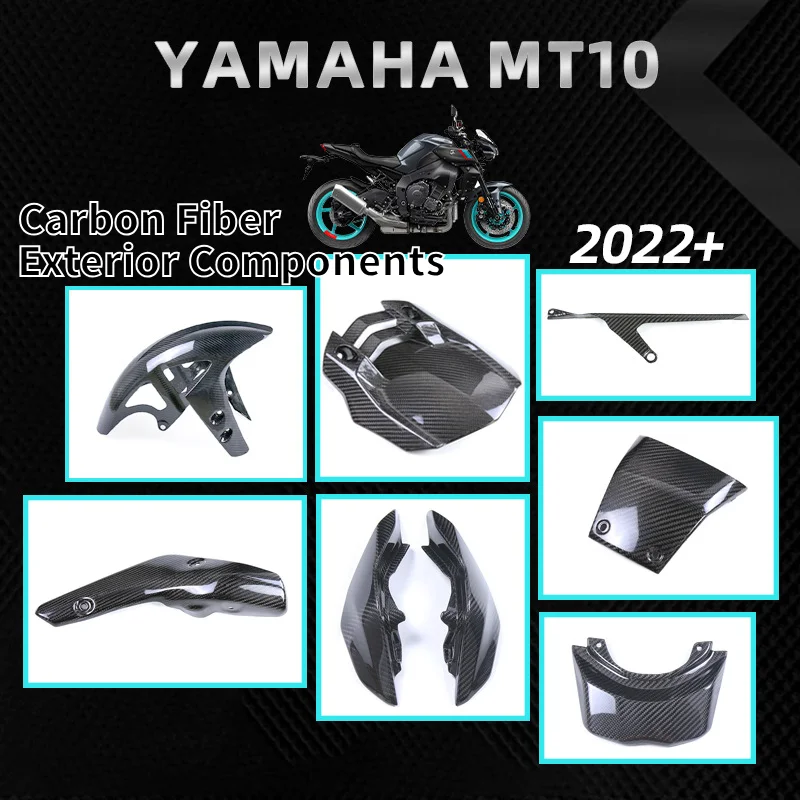 

For Yamaha MT10 Motorcycle Modification with Carbon Fiber Complete Set of Shell Accessories 3K Dry Carbon Fiber