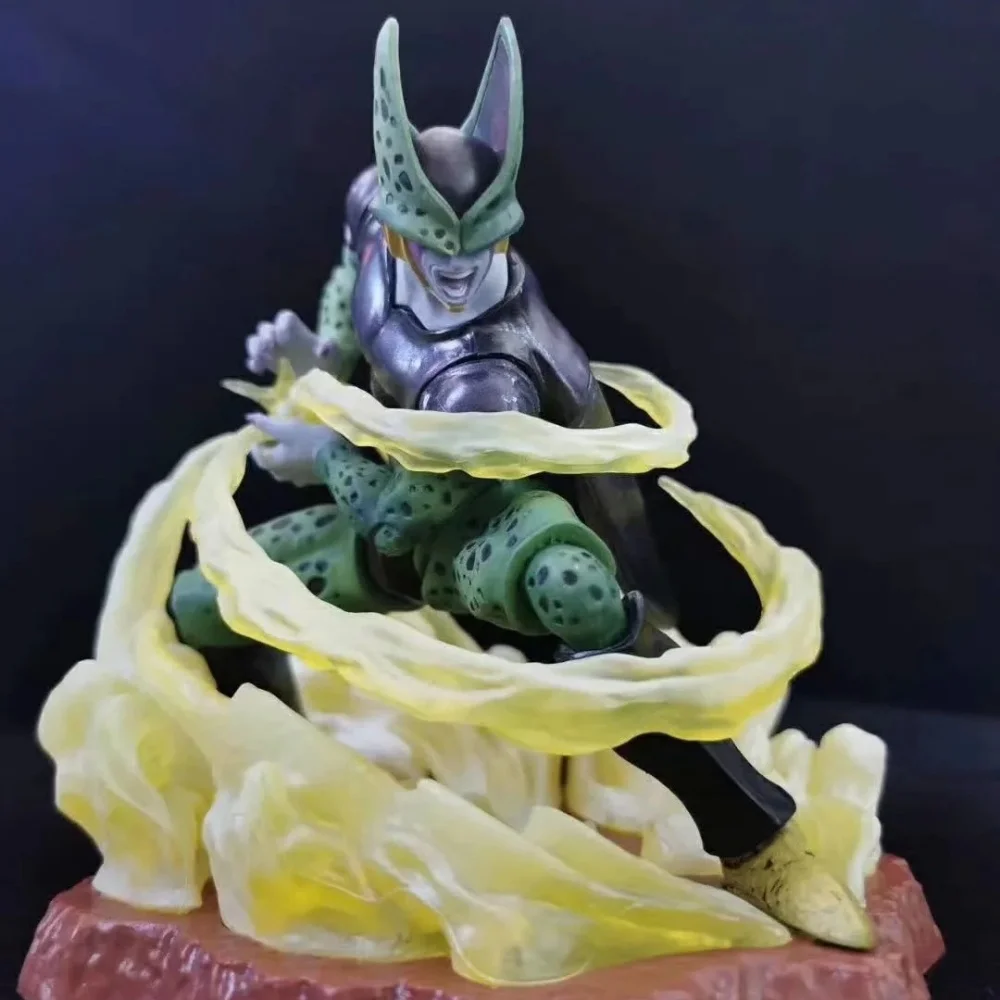 

Anime Dragon Ball Cell Kamehameha B Ver PVC Action Figure Collectible Model Doll Toy 15CM