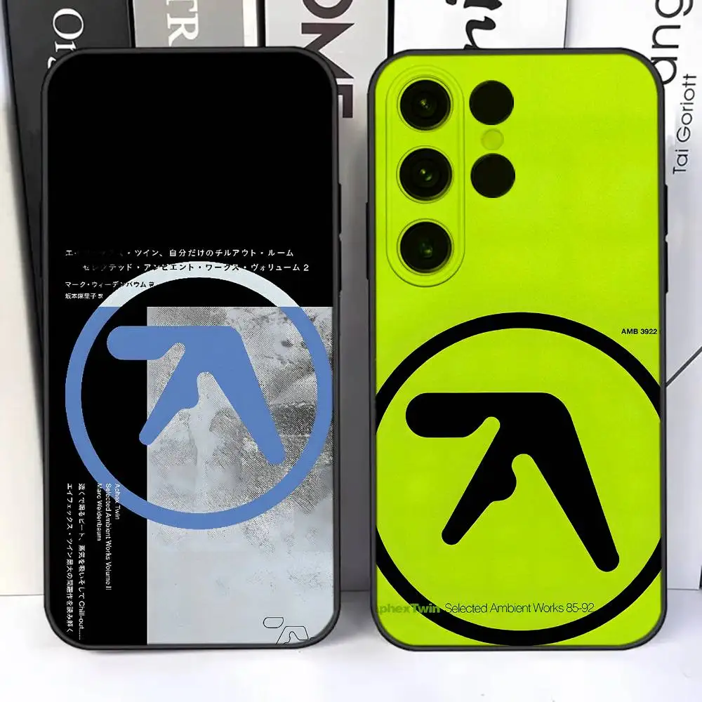 

Aphex T-Twin IDM Acid Techno Phone Case For Samsung S25,S24,Ultra,S20,S30,Plus,S22,S23,Ultra,Plus,5G Soft Black