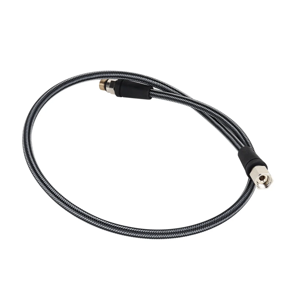 خرطوم منظم الضغط العالي للغوص، خرطوم احترافي منسوج مرن وآمن للغوص، خرطوم عالي الضغط 80 سم غني