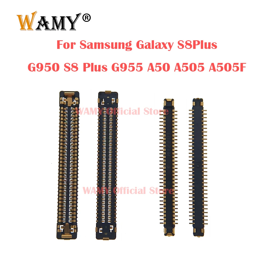 USB Charger Charging Dock Port FPC Connector For Samsung Galaxy S8Plus G950 S8 Plus G955 A50 A505 A505F Plug Board 64Pin