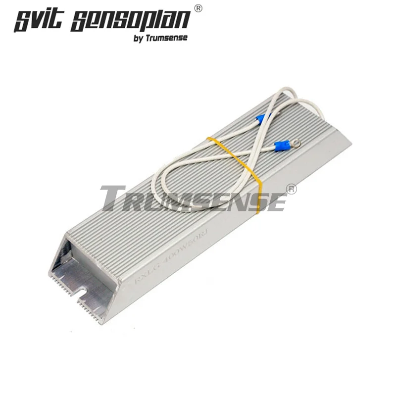 Imagem -02 - Alumínio Trapezoidal Habitação Shell Resistor de Freio 20 Ohm para Inverter Servo Motor Resistor Ondulado 1000w