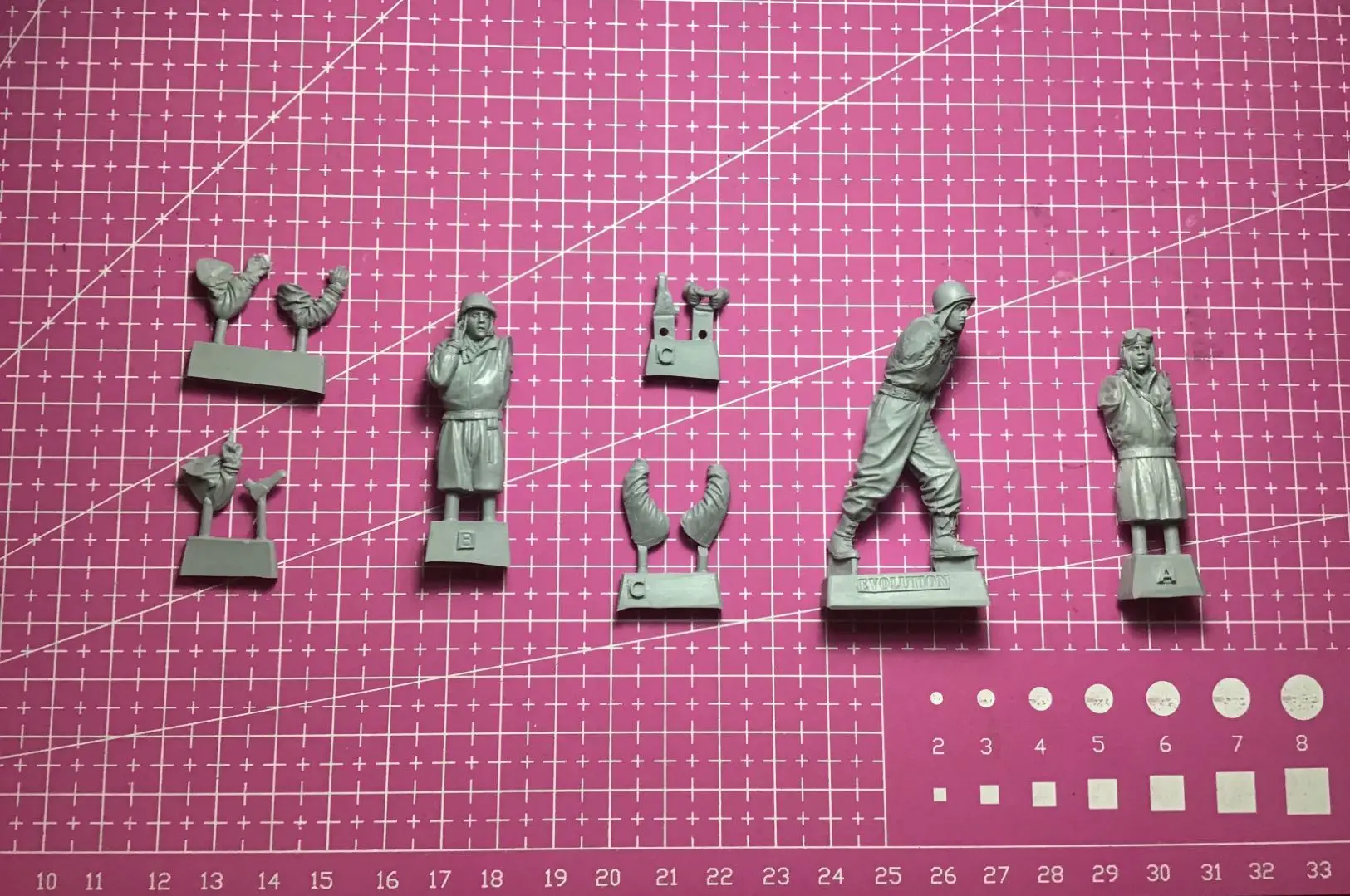 1/35  Resin Model Figure GK，Unassembled and unpainted kit