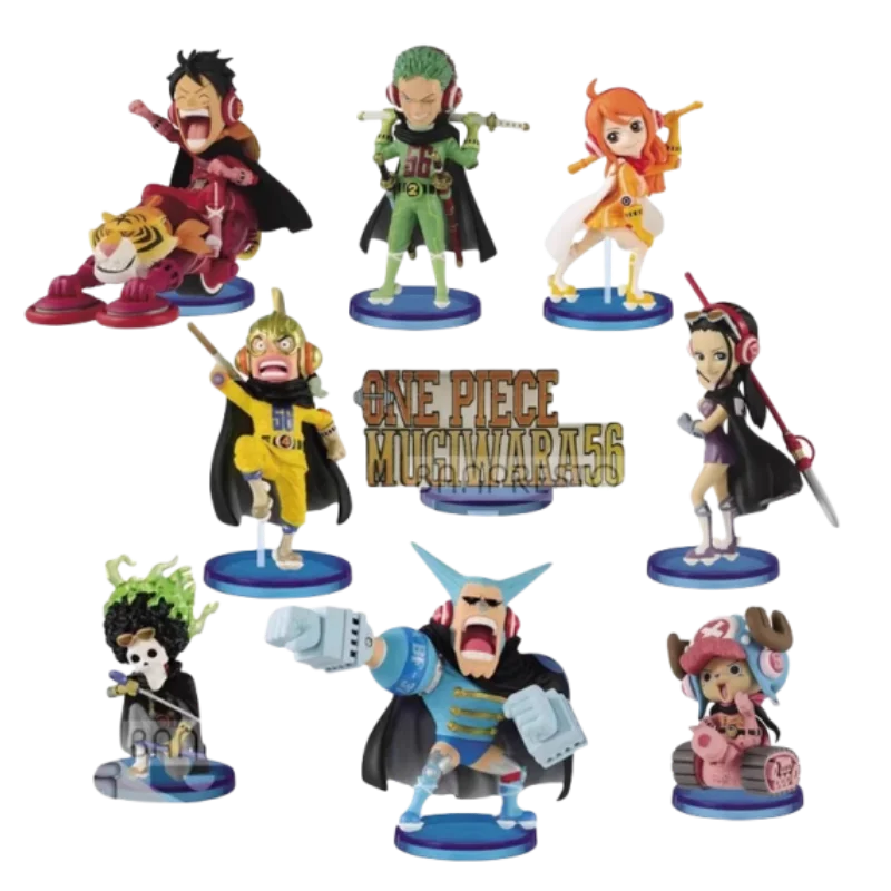 Echt Bandai EEN STUK Wcf MUGIWARA 56 Luffy Anime Actiefiguren Model Figuur Speelgoed Collectible Cadeau voor Speelgoed Hobby Kinderen