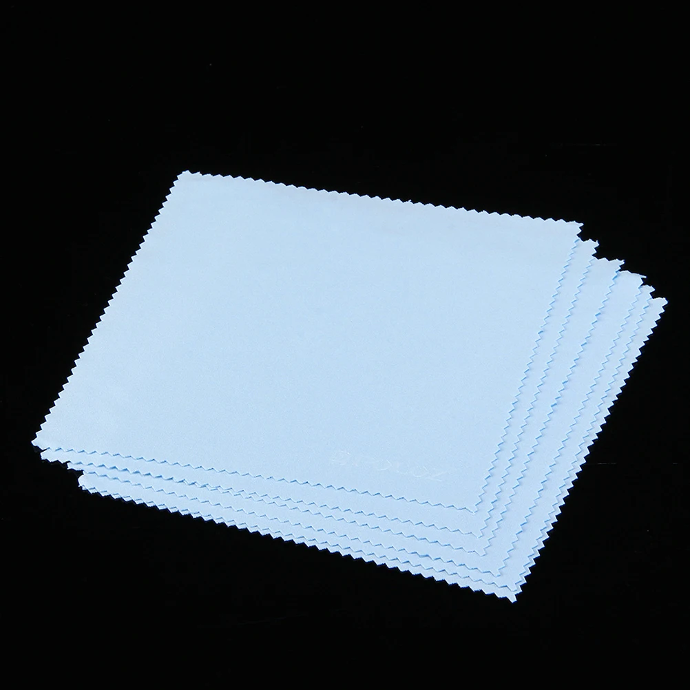

50pcs Cleaning Cloths Soft Reusable for Lens Screen Eyeglasses Watches Cleaning Cloths For Screen Jewelry Delicate Surfaces