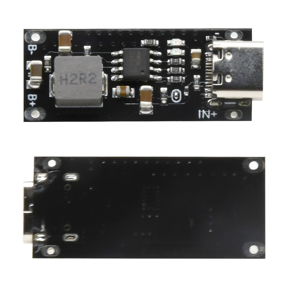 3A High Current Polymer Ternary Lithium Battery Charging Board 5V to 4.2V/4.35V Support Type C Inputd