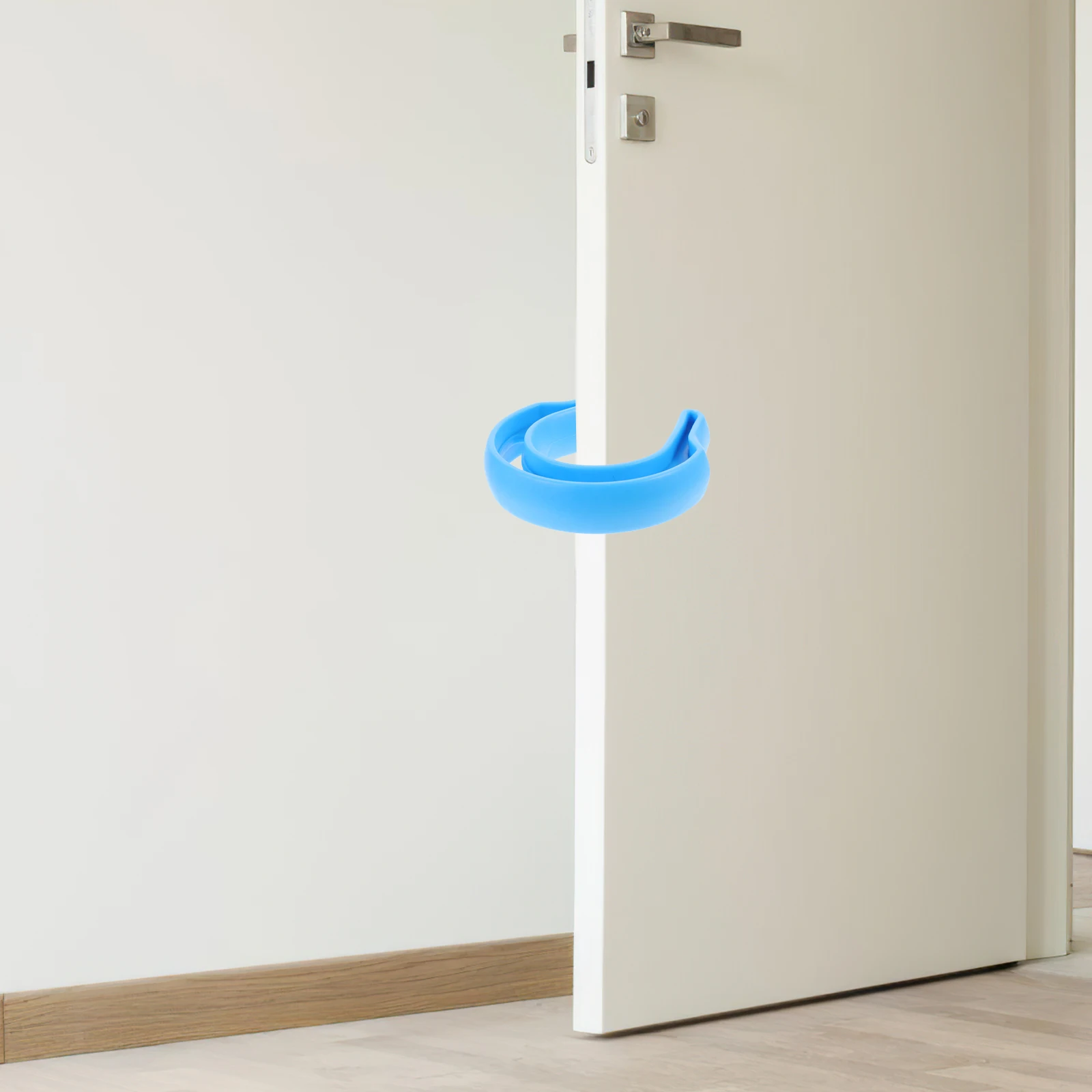 

4Pcs Anti Pinch Door Stop Safety Finger Guard Non Slip Easy Install for Bedroom Kids Protection Door Stopper Finger Pinch Guard