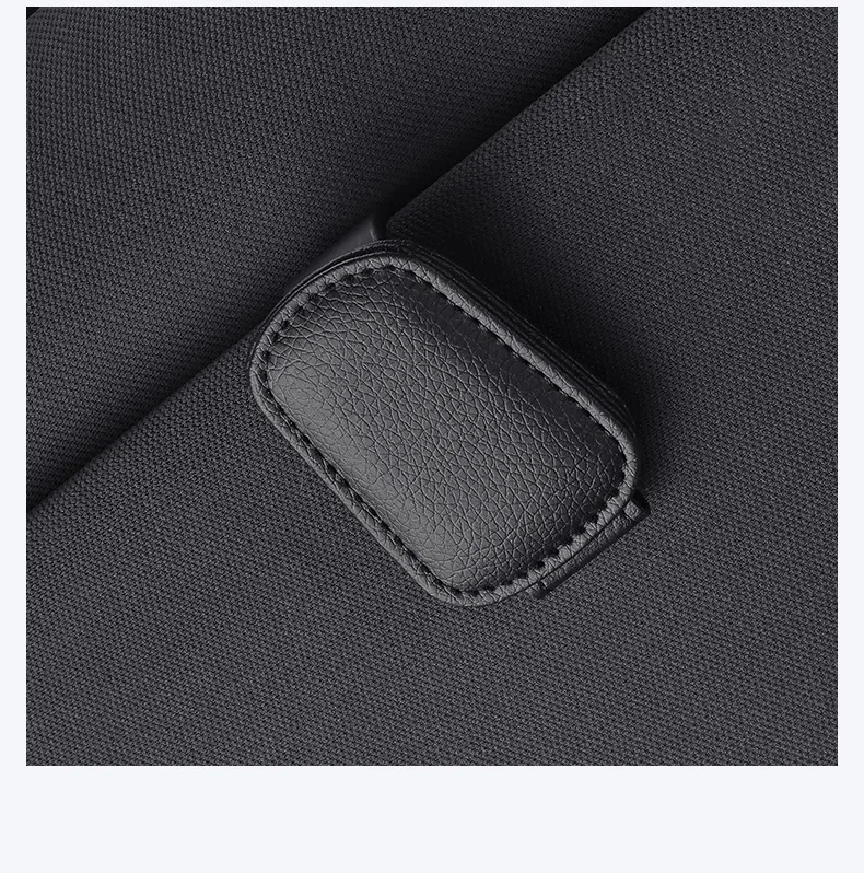 2-teiliger Sonnenbrillenhalter, geeignet für Auto-Sonnenschutz, magnetischer Sonnenbrillenclip aus Leder und Ticketclip, Auto-Sonnenschutz-Zubehör – Detail 22