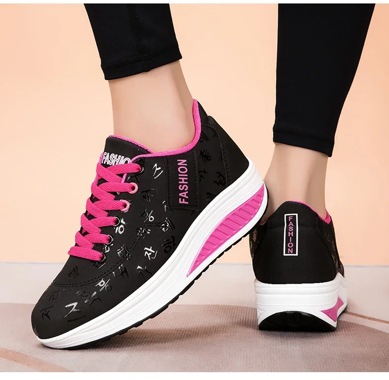 

High Quality Flats Shoes for Women Walking Platform Plus Size Zapatillas Mujer Sneakers Fashion Womens Vulcanized