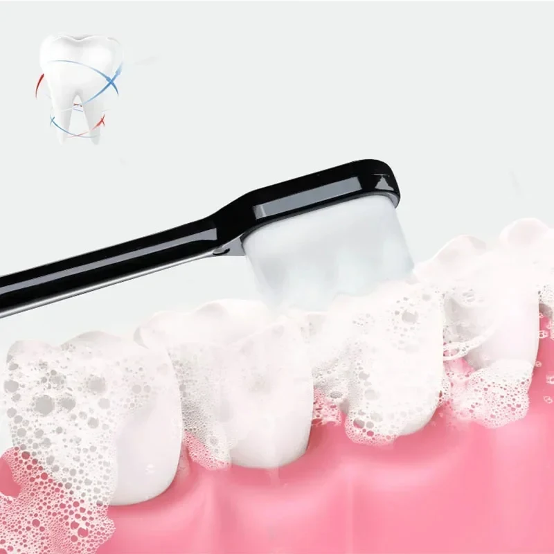 5-10pcs Ultra-fine Soft Toothbrush Million Nano Bristle Adult Tooth Brush Teeth Deep Cleaning Portable Travel Dental Oral Care