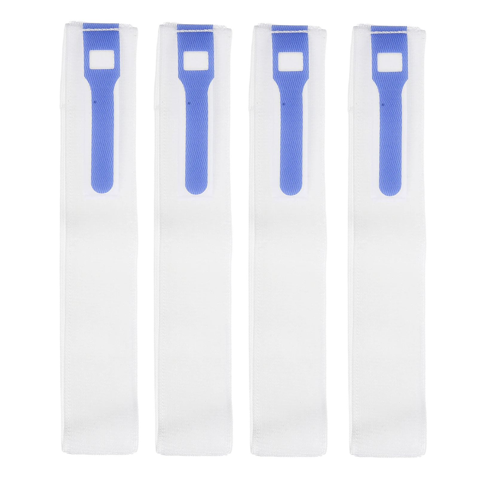 

4 Pcs Universal Fixing Strap Comfortable Adjustable Reusable Catheter Urine Bag Polyester Material Tape Health Care Drainage