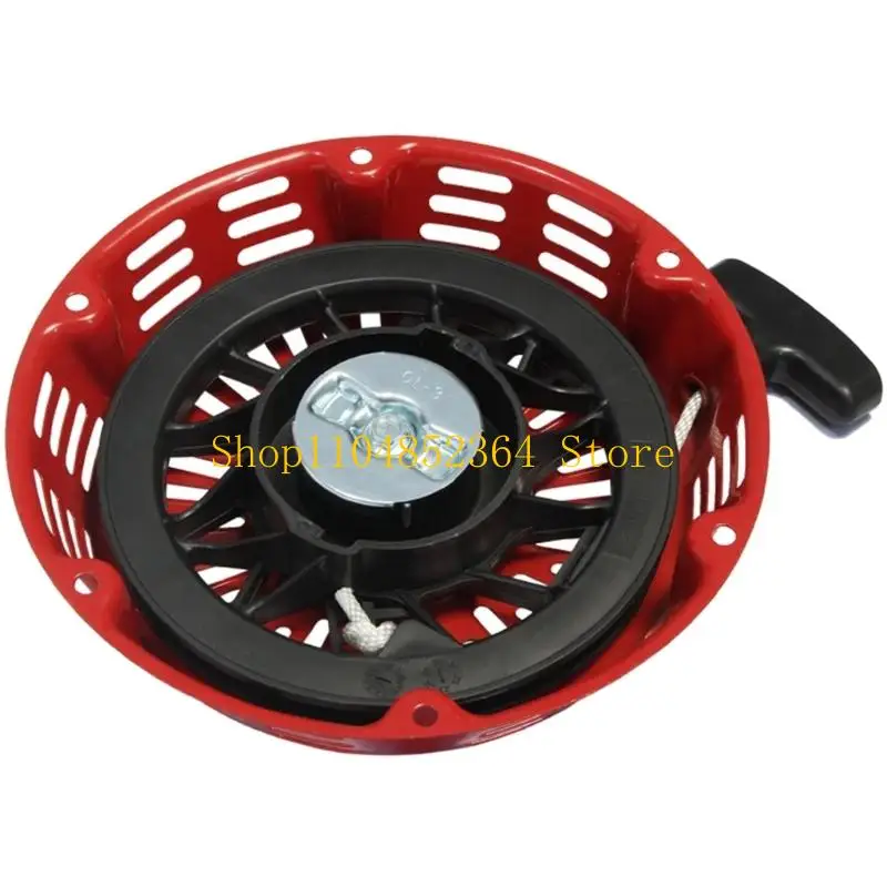 

652F 200mm Center Hole Recoil Starter Assembly For GX340 GX390 Engines ABS Construction