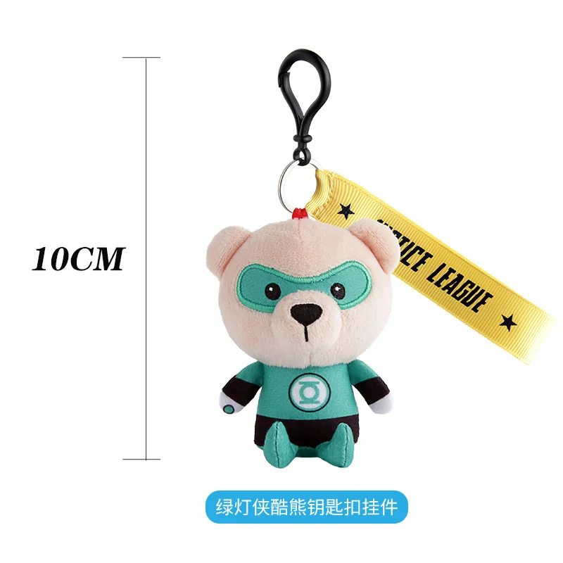HUGKIS Justice League Batman Wonder Women Plush Co-branded Teddy Bear Doll Toy Cute Anime Movie Peluche Doll Birthday Gift - view 6