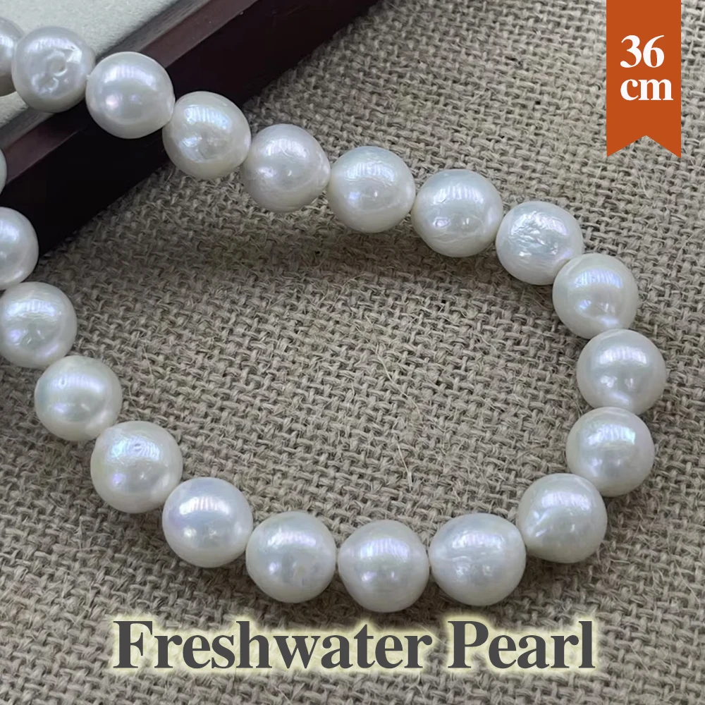 AAAAA Real 100% Natural Freshwater Pearl Bead Round Pearl Loose Spacer Beaded for Making Jewelry Necklace Bracelet 9-13mm