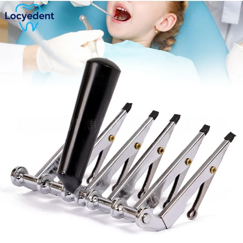 

Dental Lab Supplies 6-Tooth Glazing Clip for Zirconia Porcelain Crown Staining Painting Stand Porcelain Teeth Painting Holder