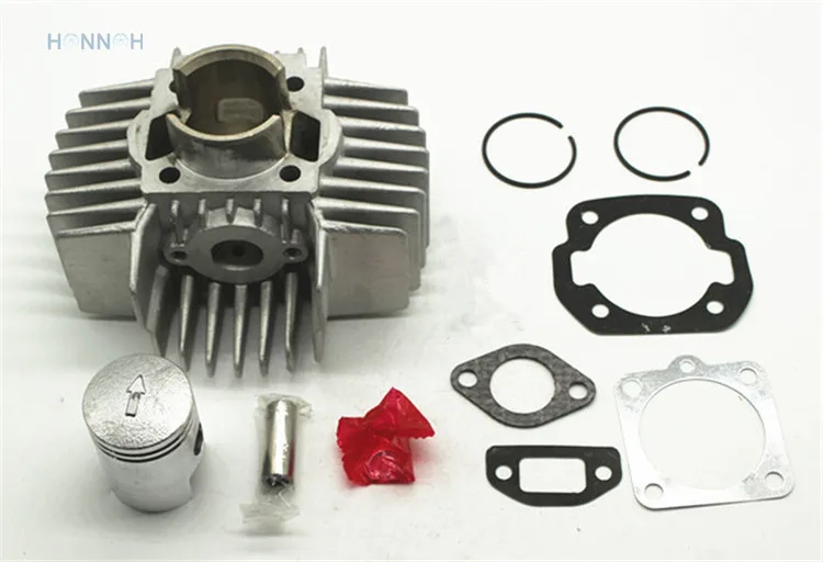 CYLINDER 38MM Athena 50cc PUCH50 CYLINDER 38mm z tłokiem i uszczelkami DIA PUCH 50 50cc wysoka kompresja cylinder wydajności