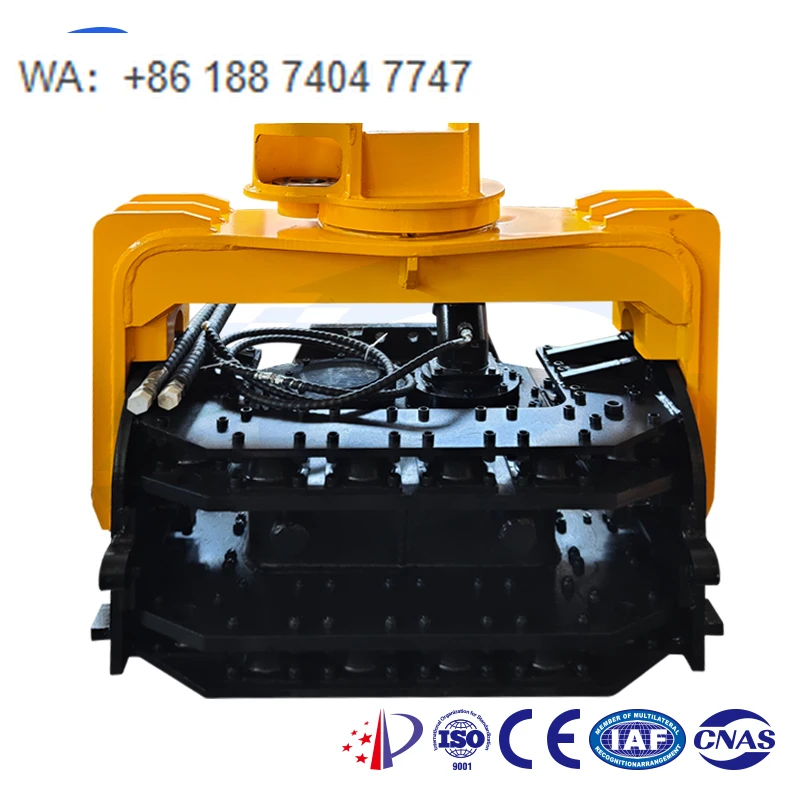 Durable 20T Vibro Pile Hammer Hydraulic Pile Hammer Impact Piling Hammer for Sale