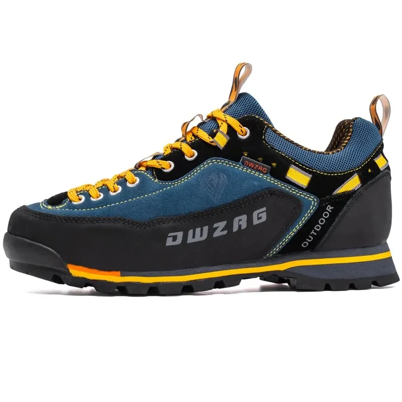 Waterproof Hiking Shoes Men's Climbing Shoes Anti-collision Fashion Outdoor Casual Lace-up Sneakers Zapatillas Hombre Masculino