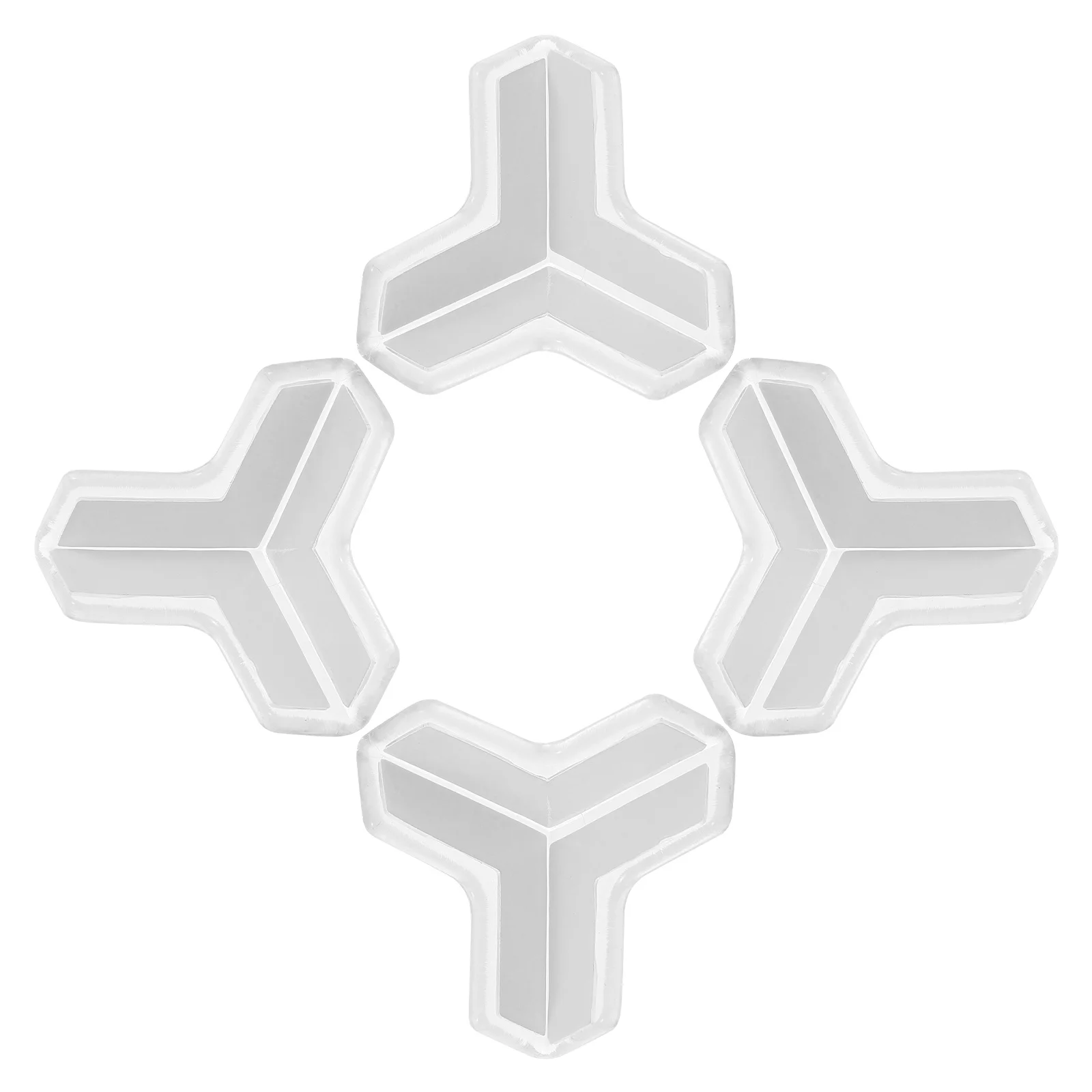 

4 шт., прозрачные угловые ограждения для мебели, защита для краев детей, прозрачные бамперы для стола, защита для детей, стол для домашнего использования