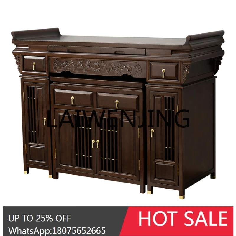 

RWJ Altar Xianjia Taoist Guan Gong Buddha Shrine Home with Cabinet Altar Middle Hall Buddha Table