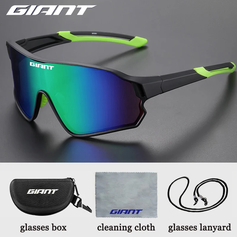 GIANT Fahrradbrille UV400 Anti Fog REVO Linsen HD Clarity MTB/Rennrad Sonnenbrille Männer und Frauen