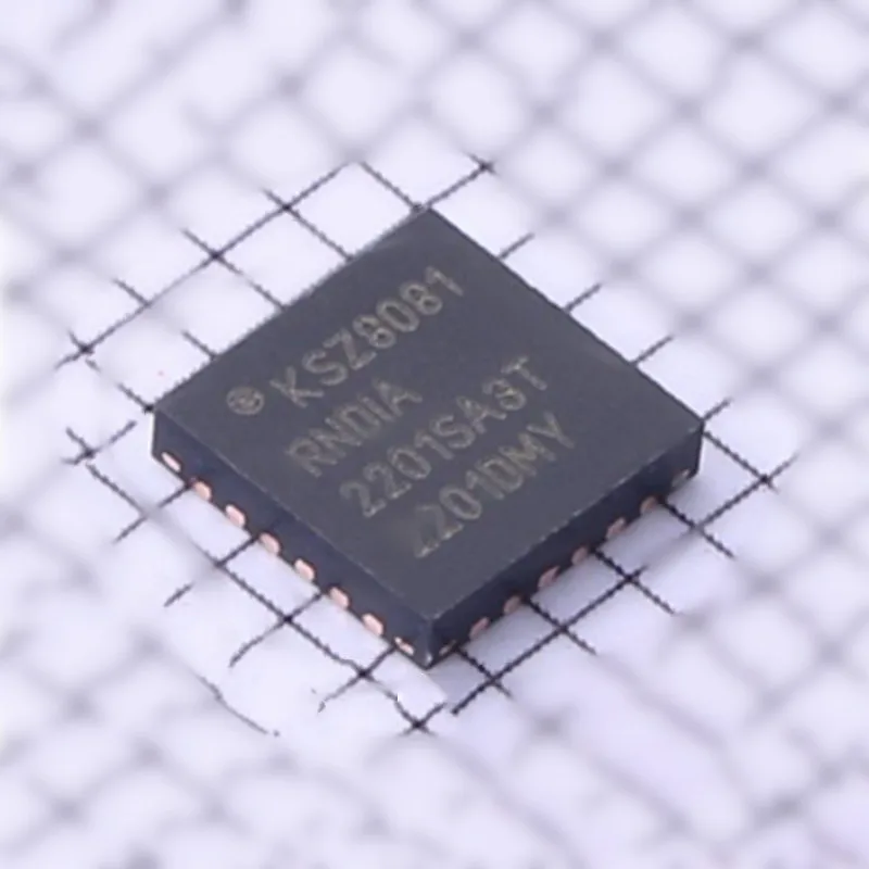 10PCS/LOT KSZ8081RNDIA-TR VQFN24 New Original In Stock