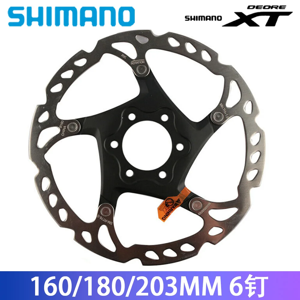 1PCS Shimano SLX ZEE DEORE SM-RT66 RT76 RT86 Disc Brake Rotors 160mm 180mm 203mm MTB 6 Bolt Type Disc Brake Rotors Cycling Parts