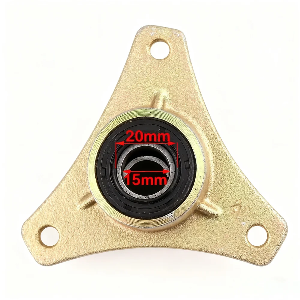 

1 пара 15 мм подшипников для квадроциклов, держатель ступицы переднего колеса для 70cc-150cc DIY Go Kart Karting Quad Bike 6 дюймов 7 аксессуаров, модифицированные детали