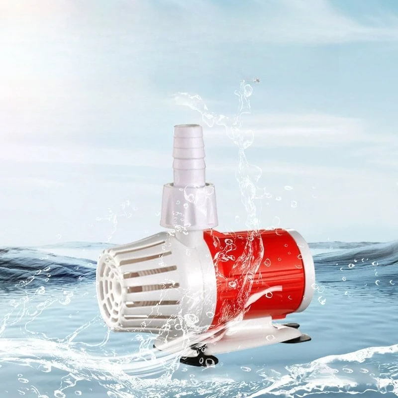 

Solar submersible pump fish pond circulation oxygenation system high lift silent rockery small fountain filter with battery