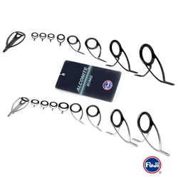 Original Fuji Guide set KL SPIN Alconite Ring Stainless Steel Frame for Bass Seabass Salt water Light Spin Fishing Rod