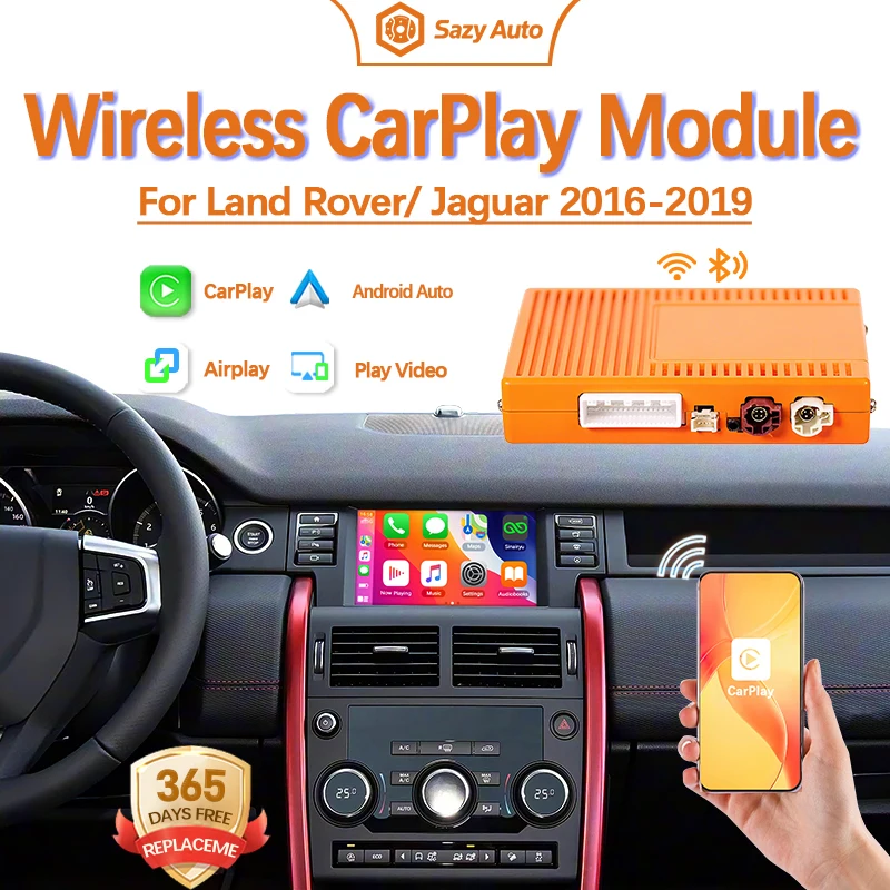 

OEM Screen Upgrade Wireless CarPlay For Land Rover Discovery Sport Harman Android Auto Ai Box Multimedia USB Navigation DSP