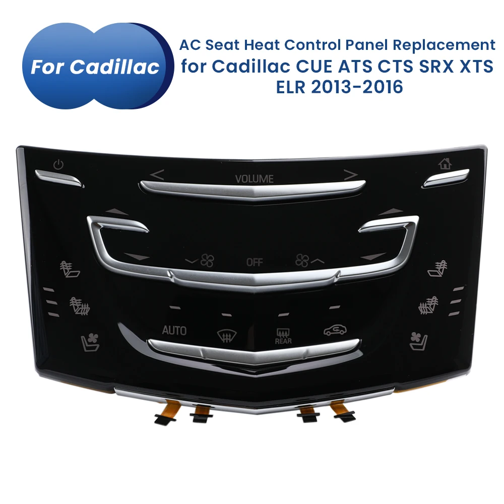 OEM Air Conditioning Face Plate Panel 1 Button 3 LED For Cadillac CUE ATS CTS SRX XTS ESV EXT ELR