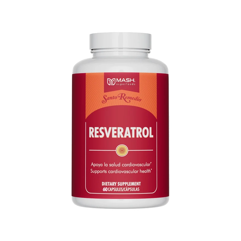 Resveratrol Capsules, Antioxidant Supplement, Natural Trans-Resveratrol Pills, for Anti-Aging, Immune System&Brain Function