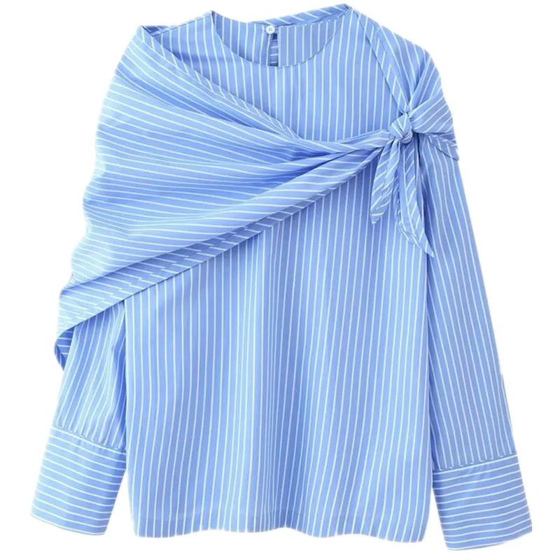 Automne 2025 femmes Design rayure multi-usages écharpe irt polyvalent longue Sve coupe ample Faionable européen Sle