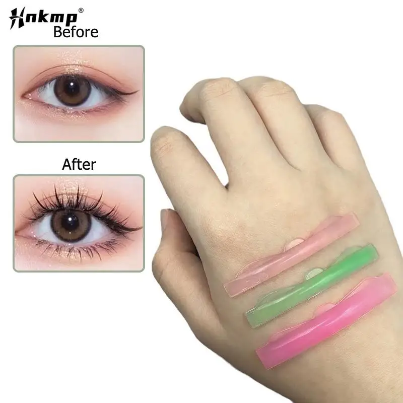 

6 пар/коробка, силиконовые накладные ресницы