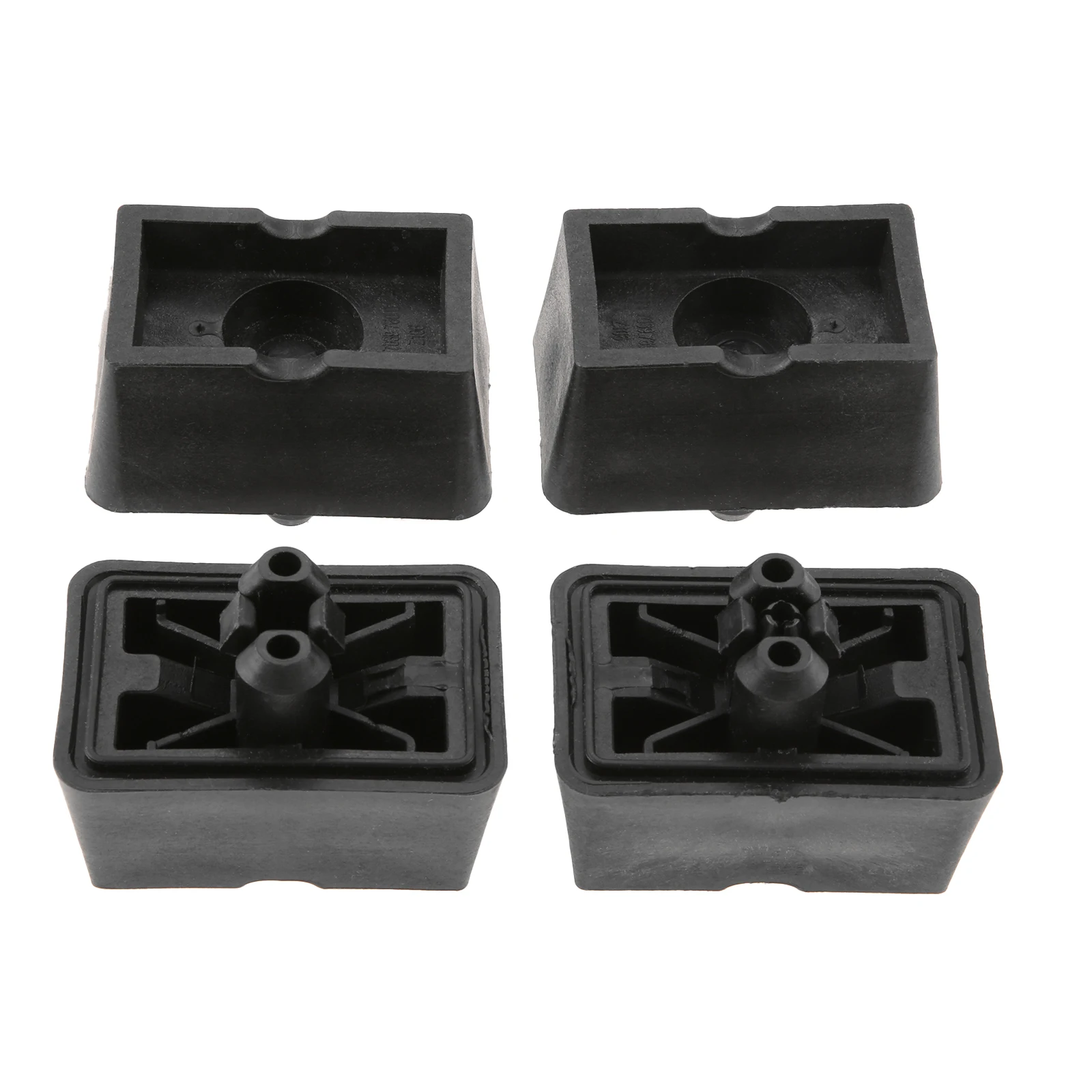 

Комплект из 4 пластиковых заглушек/накладок для подъемных точек (подъемных опор) 51717039760 для BMW E63 E64 E65 E67 Mini R50 R53 R56 R57