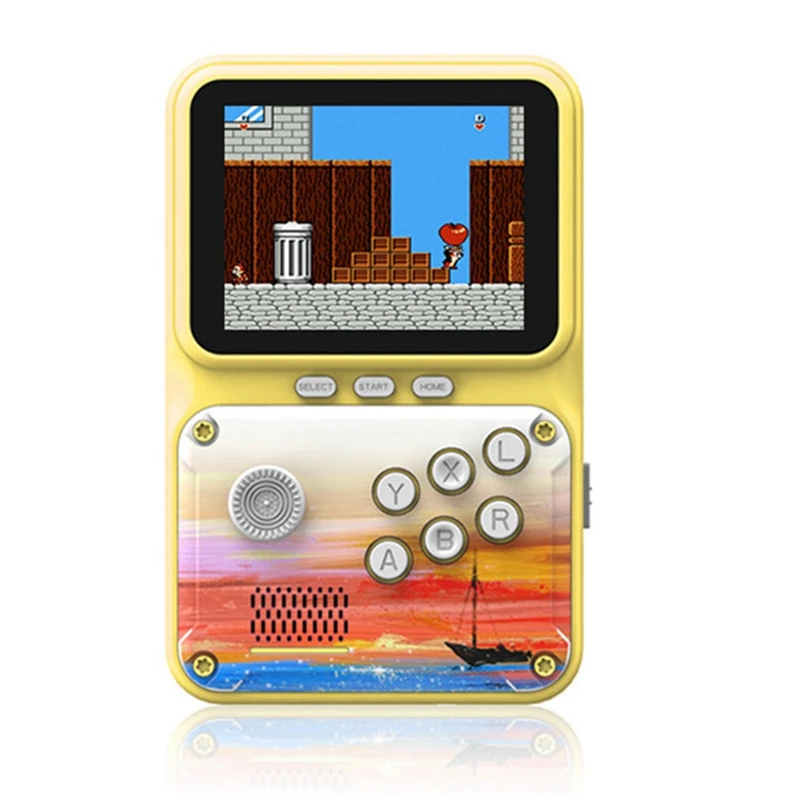 

A69F-Handheld Video Game Console 2.8 Inch 500 Games Retro Arcade Support AV Connection For Children's Gift